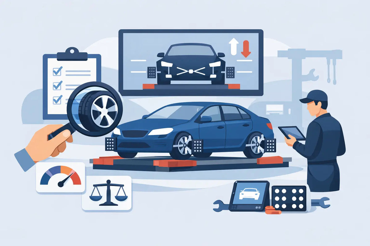 Bewertung gebrauchter Achsmesssysteme für Werkstätten
