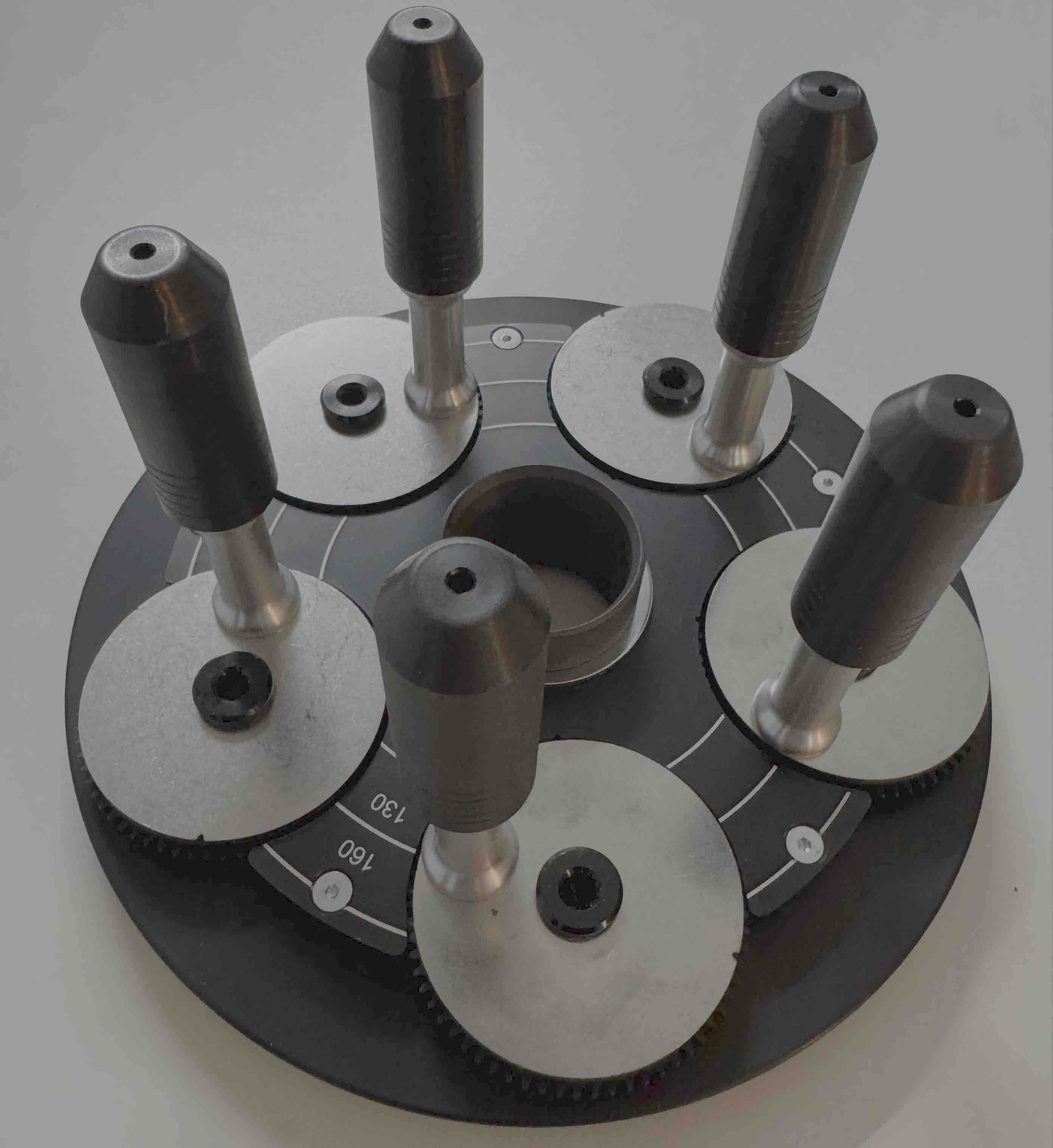 Quick Plate 5-Loch Platte mit Stadardbolzenköpfen