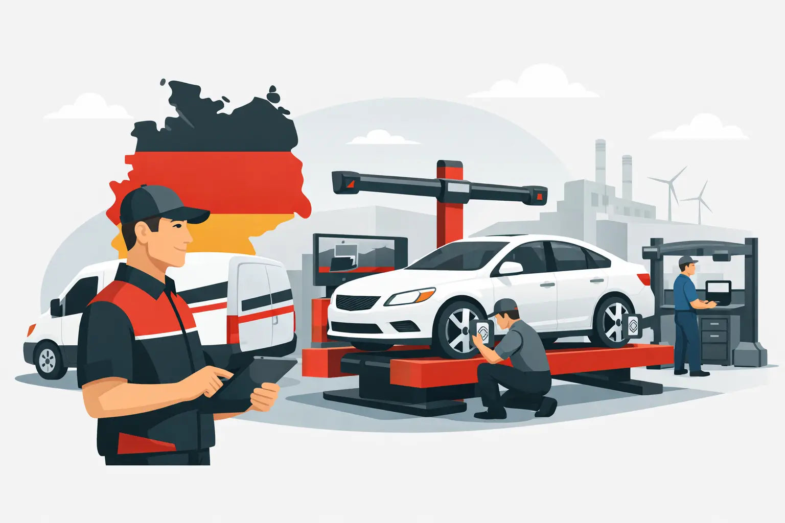 Hunter Service Deutschland für Werkstätten