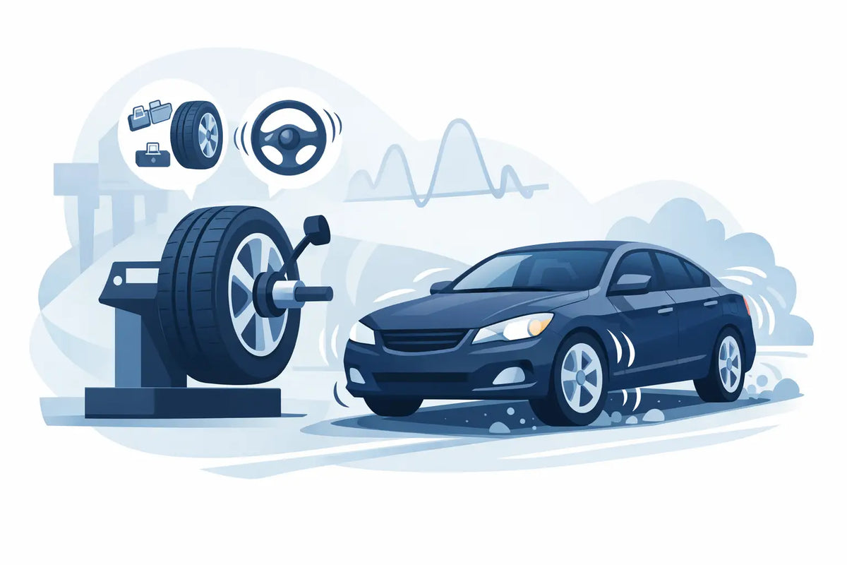 Warum vibriert das Auto nach dem Wuchten?