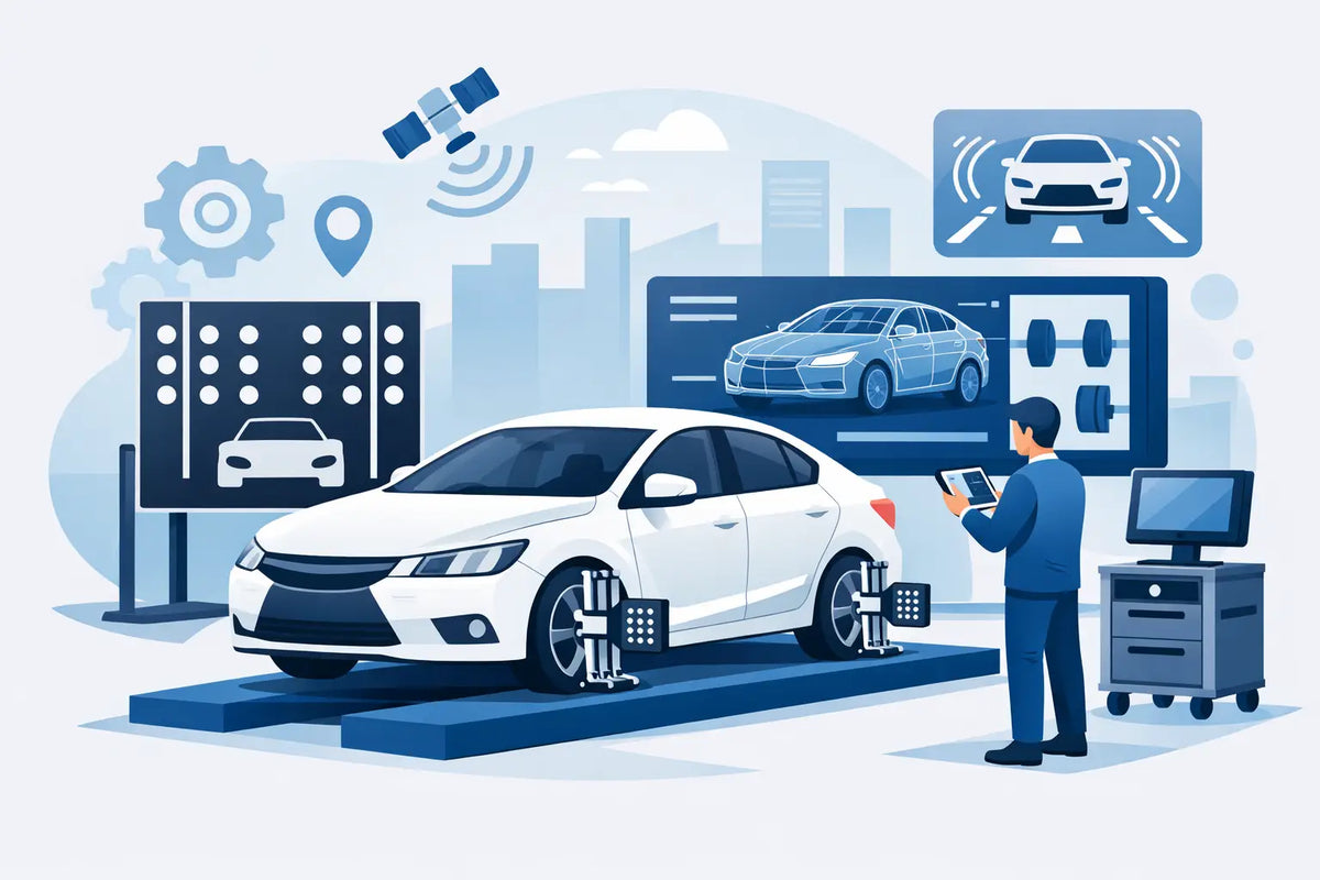 Trends bei der ADAS-Achsvermessung im Betrieb